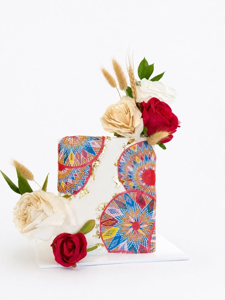 Ethiopian Heritage Floral Cake