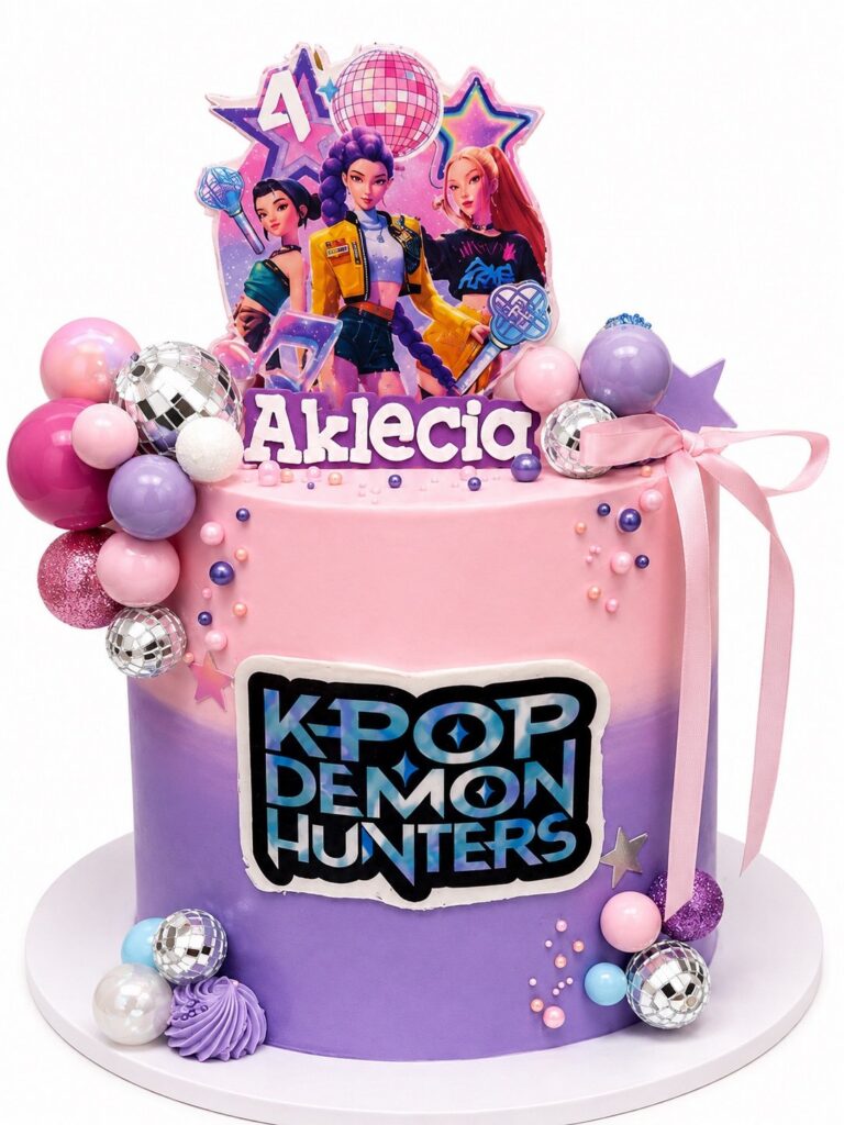K-Pop Dream Birthday Cake