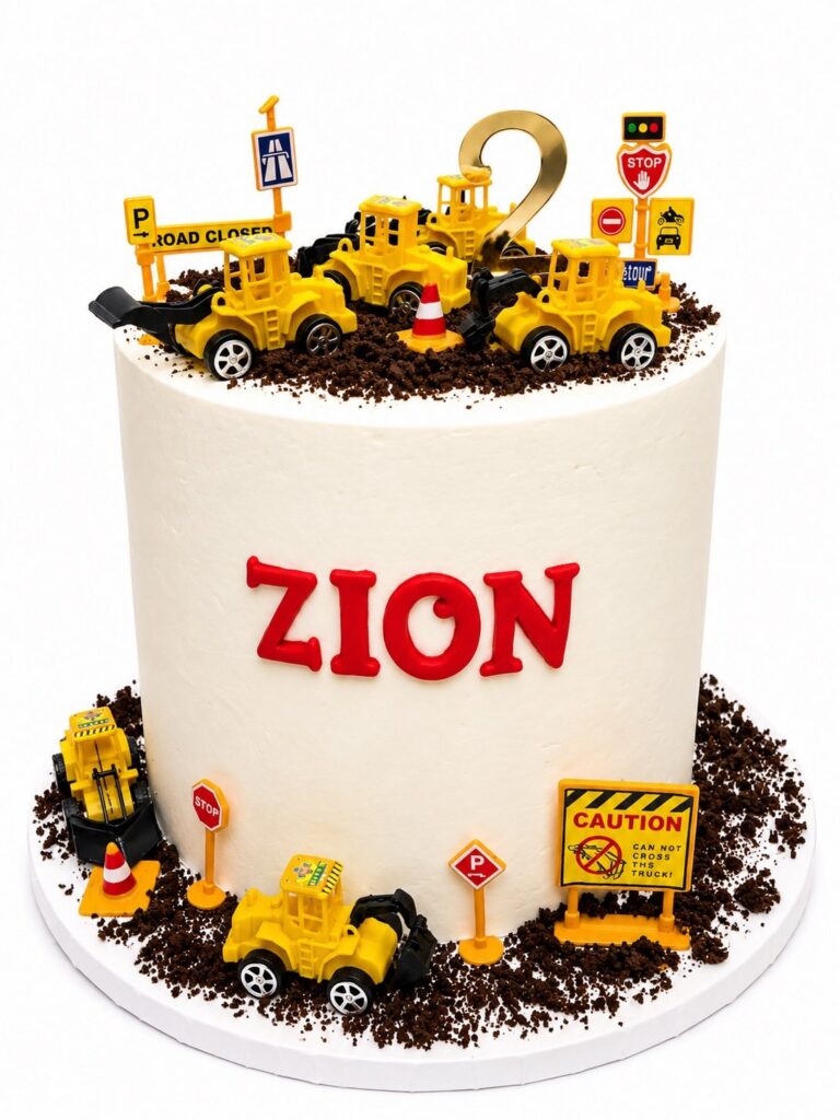 Construction Adventure Cake