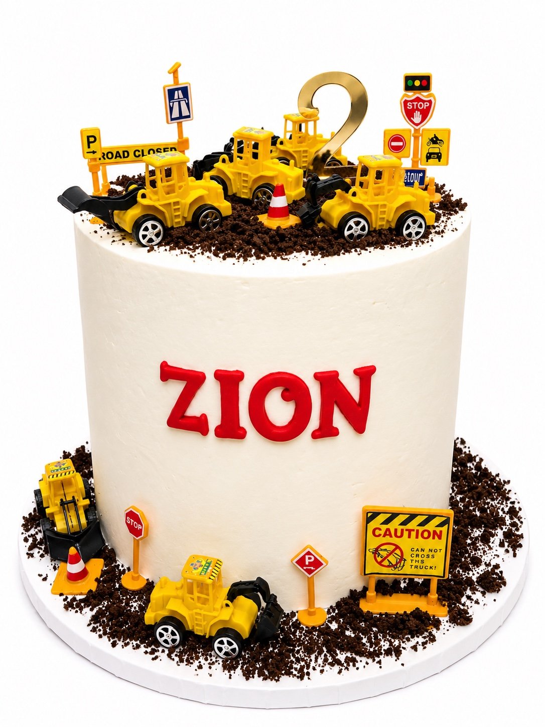 Construction Adventure Cake