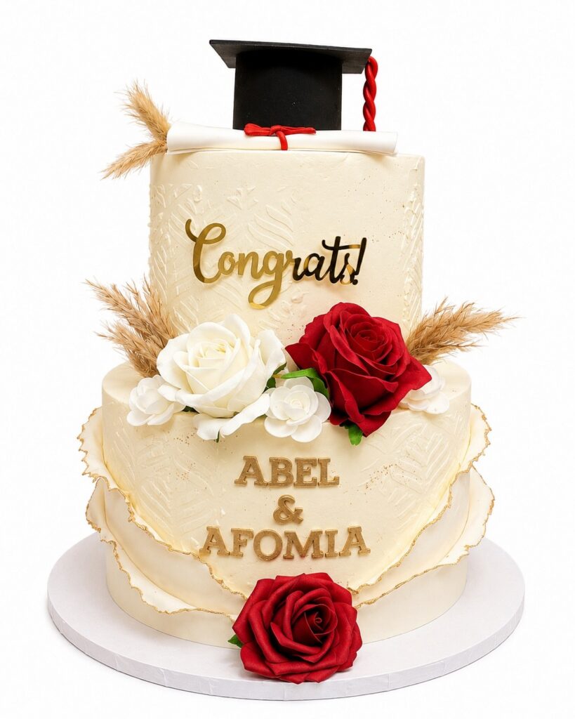 Graduation Milestone Cake