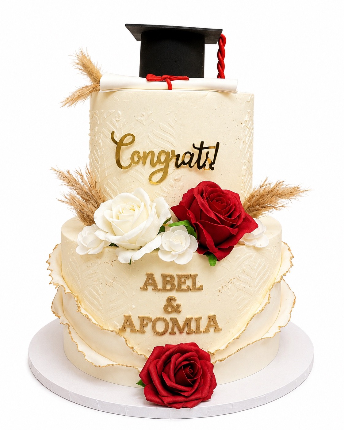 Graduation Milestone Cake