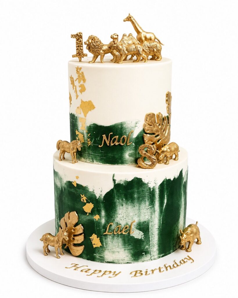 Safari Animal Cake